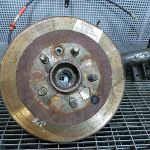Disc frana spate
