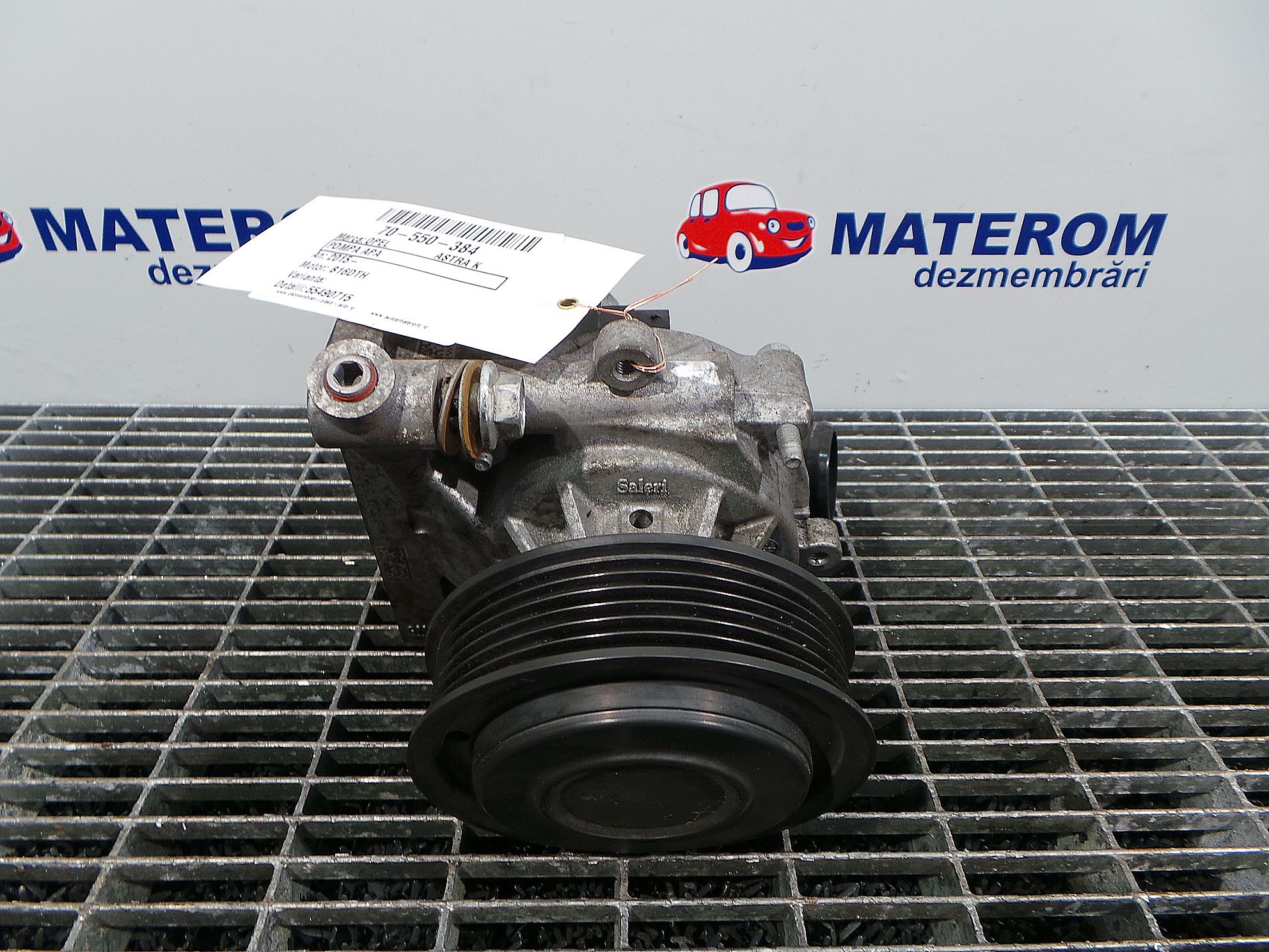 Pompa apa OPEL ASTRA K, B16DTH 55490715 - Dezmembrari auto MATEROM